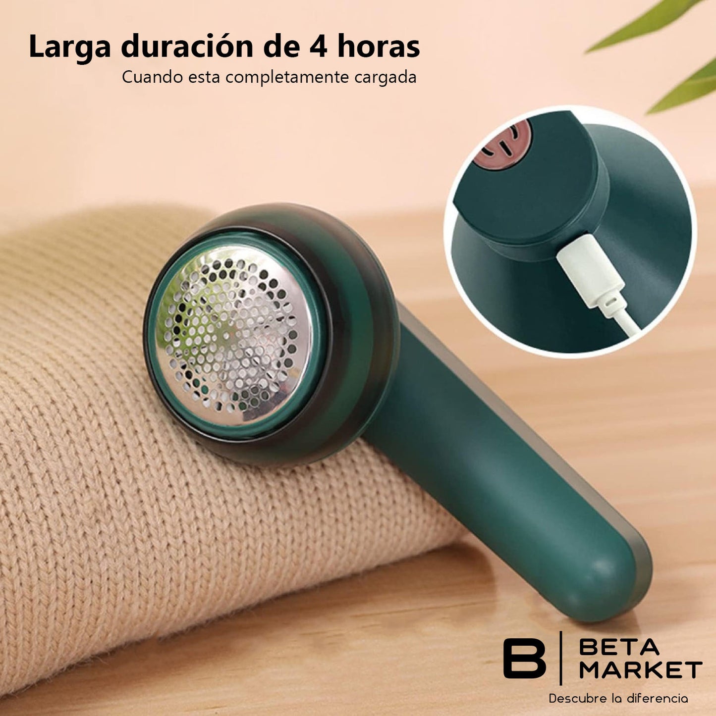 ⭐ Quita pelusas Eléctrico Portátil USB