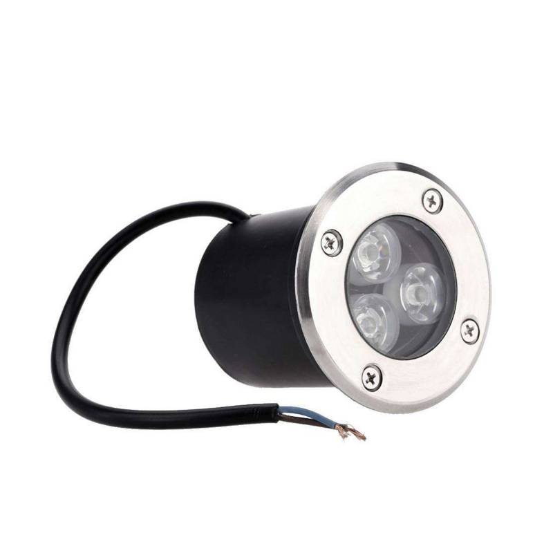 Pack de 10 focos Led embutidos 3W IP67