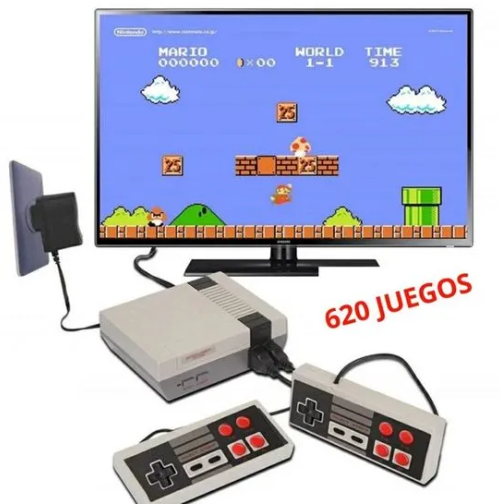 Consola Retro con 620 Video juegos clásicos